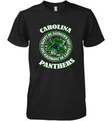 NFL Carolina Panthers Logo Happy St Patrick's Day Men's Premium T-Shirt Men's Premium T-Shirt - FordPhuMy