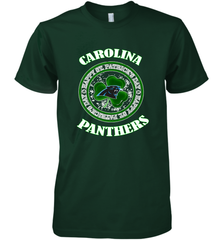 NFL Carolina Panthers Logo Happy St Patrick's Day Men's Premium T-Shirt Men's Premium T-Shirt - FordPhuMy