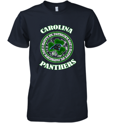 NFL Carolina Panthers Logo Happy St Patrick's Day Men's Premium T-Shirt Men's Premium T-Shirt - FordPhuMy