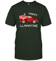 Happy Llamatine funny Valentine Day Llama costume Men's T-Shirt Men's T-Shirt - FordPhuMy