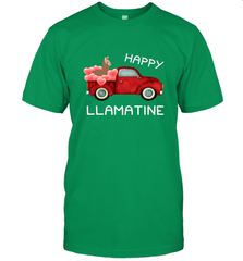 Happy Llamatine funny Valentine Day Llama costume Men's T-Shirt Men's T-Shirt - FordPhuMy