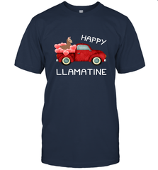 Happy Llamatine funny Valentine Day Llama costume Men's T-Shirt Men's T-Shirt - FordPhuMy