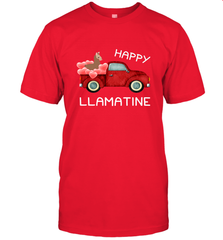 Happy Llamatine funny Valentine Day Llama costume Men's T-Shirt Men's T-Shirt - FordPhuMy