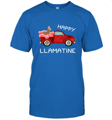 Happy Llamatine funny Valentine Day Llama costume Men's T-Shirt Men's T-Shirt - FordPhuMy