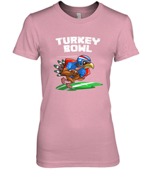 Cool Turkey Bowl _ Funny Thanksgiving Football Player Gift Women's Premium T-Shirt Women's Premium T-Shirt - FordPhuMy