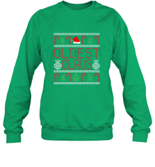 Oldest Claus Santa Hat Christmas Gift Matching Family Ugly Crewneck Sweatshirt Crewneck Sweatshirt - FordPhuMy