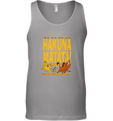 Disney Lion King Classic Hakuna Crew Men Cotton Tank Top Men Cotton Tank Top - FordPhuMy