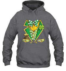 Leprechaun Costume Boys Kids St Patricks Hooded Sweatshirt Hooded Sweatshirt - FordPhuMy