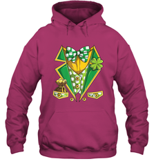 Leprechaun Costume Boys Kids St Patricks Hooded Sweatshirt Hooded Sweatshirt - FordPhuMy