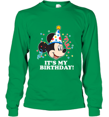 Disney Mickey Mouse It�s My Birthday Long Sleeve T-Shirt Long Sleeve T-Shirt - FordPhuMy