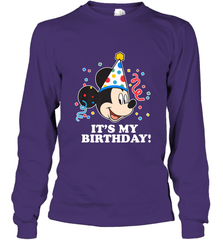 Disney Mickey Mouse It�s My Birthday Long Sleeve T-Shirt Long Sleeve T-Shirt - FordPhuMy