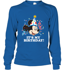 Disney Mickey Mouse It�s My Birthday Long Sleeve T-Shirt Long Sleeve T-Shirt - FordPhuMy