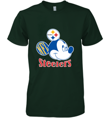 Nfl Pittsburgh Steelers Mickey Team Men's Premium T-Shirt Men's Premium T-Shirt - FordPhuMy
