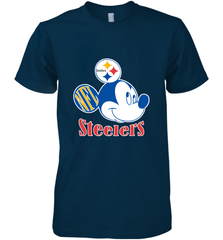 Nfl Pittsburgh Steelers Mickey Team Men's Premium T-Shirt Men's Premium T-Shirt - FordPhuMy