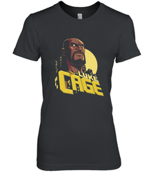 Marvel The Defenders Luke Cage Profile Women's Premium T-Shirt