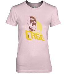 Marvel The Defenders Luke Cage Profile Women's Premium T-Shirt Women's Premium T-Shirt - FordPhuMy
