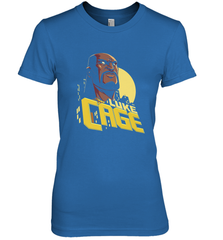 Marvel The Defenders Luke Cage Profile Women's Premium T-Shirt Women's Premium T-Shirt - FordPhuMy
