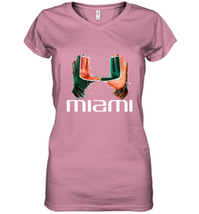 Miami Hurricanes Limited Edition Women's V-Neck T-Shirt Women's V-Neck T-Shirt - FordPhuMy