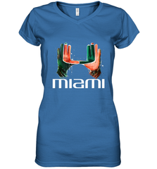 Miami Hurricanes Limited Edition Women's V-Neck T-Shirt Women's V-Neck T-Shirt - FordPhuMy