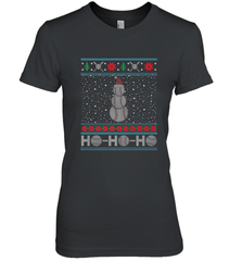 Christmas Baseball Snowman Ugly Christmas Xmas Women's Premium T-Shirt Women's Premium T-Shirt - FordPhuMy