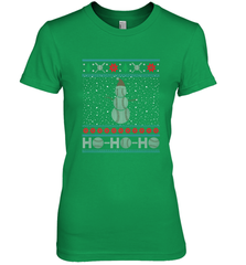 Christmas Baseball Snowman Ugly Christmas Xmas Women's Premium T-Shirt Women's Premium T-Shirt - FordPhuMy