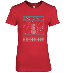 Christmas Baseball Snowman Ugly Christmas Xmas Women's Premium T-Shirt Women's Premium T-Shirt - FordPhuMy