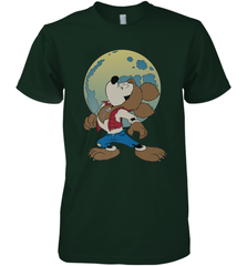 Disney Mickey Mouse Werewolf Halloween Costume Men's Premium T-Shirt Men's Premium T-Shirt - FordPhuMy