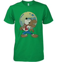 Disney Mickey Mouse Werewolf Halloween Costume Men's Premium T-Shirt