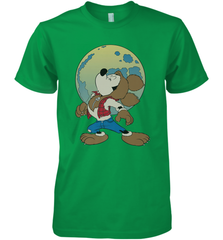 Disney Mickey Mouse Werewolf Halloween Costume Men's Premium T-Shirt Men's Premium T-Shirt - FordPhuMy