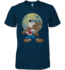 Disney Mickey Mouse Werewolf Halloween Costume Men's Premium T-Shirt Men's Premium T-Shirt - FordPhuMy
