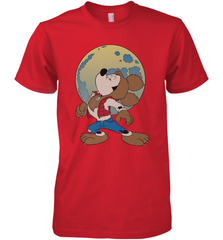 Disney Mickey Mouse Werewolf Halloween Costume Men's Premium T-Shirt Men's Premium T-Shirt - FordPhuMy
