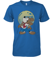 Disney Mickey Mouse Werewolf Halloween Costume Men's Premium T-Shirt Men's Premium T-Shirt - FordPhuMy