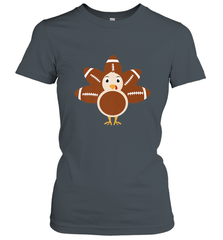 Funny Football Turkey Fall Thanksgiving Football Women's T-Shirt Women's T-Shirt - FordPhuMy