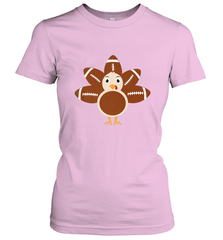 Funny Football Turkey Fall Thanksgiving Football Women's T-Shirt Women's T-Shirt - FordPhuMy
