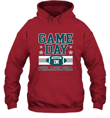 NFL Philadelphia Philly Game Day Football Home Team Hooded Sweatshirt Hooded Sweatshirt - FordPhuMy