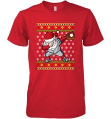 Christmas Dabbing Santa Baseball Gift Men's Premium T-Shirt Men's Premium T-Shirt - FordPhuMy