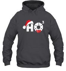 Santa HO HO3 Cubed Funny Christmas Hooded Sweatshirt Hooded Sweatshirt - FordPhuMy