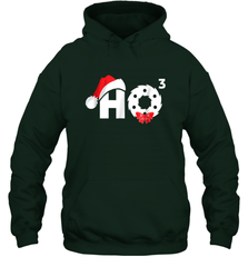 Santa HO HO3 Cubed Funny Christmas Hooded Sweatshirt Hooded Sweatshirt - FordPhuMy