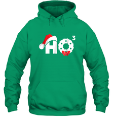 Santa HO HO3 Cubed Funny Christmas Hooded Sweatshirt Hooded Sweatshirt - FordPhuMy