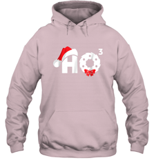 Santa HO HO3 Cubed Funny Christmas Hooded Sweatshirt Hooded Sweatshirt - FordPhuMy