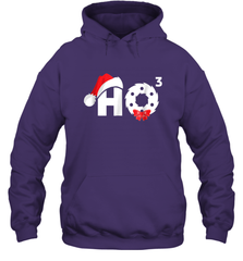 Santa HO HO3 Cubed Funny Christmas Hooded Sweatshirt Hooded Sweatshirt - FordPhuMy