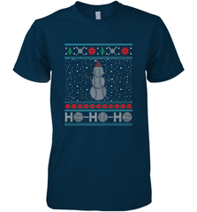 Christmas Baseball Snowman Ugly Christmas Xmas Men's Premium T-Shirt Men's Premium T-Shirt - FordPhuMy