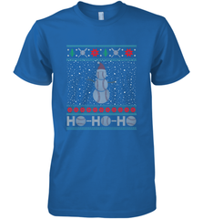 Christmas Baseball Snowman Ugly Christmas Xmas Men's Premium T-Shirt Men's Premium T-Shirt - FordPhuMy