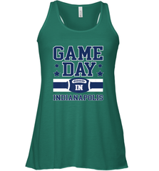 NFL Indianapolis Game Day Football Home Team Women's Racerback Tank Women's Racerback Tank - FordPhuMy