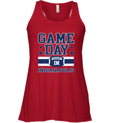 NFL Indianapolis Game Day Football Home Team Women's Racerback Tank Women's Racerback Tank - FordPhuMy