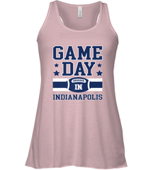 NFL Indianapolis Game Day Football Home Team Women's Racerback Tank Women's Racerback Tank - FordPhuMy
