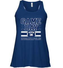 NFL Indianapolis Game Day Football Home Team Women's Racerback Tank Women's Racerback Tank - FordPhuMy