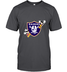 Nfl Oakland Raiders Champion Mickey Mouse Men's T-Shirt Men's T-Shirt - FordPhuMy