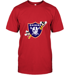 Nfl Oakland Raiders Champion Mickey Mouse Men's T-Shirt Men's T-Shirt - FordPhuMy