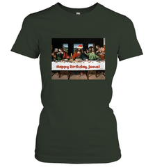 Comics Style Funny Christmas Happy Birthday Jesus Women's T-Shirt Women's T-Shirt - FordPhuMy